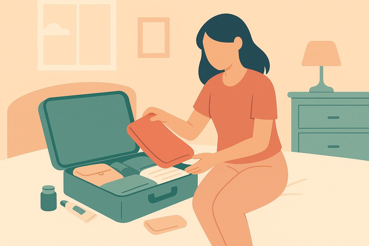 ひとり旅持ち物ガイドイメージ画