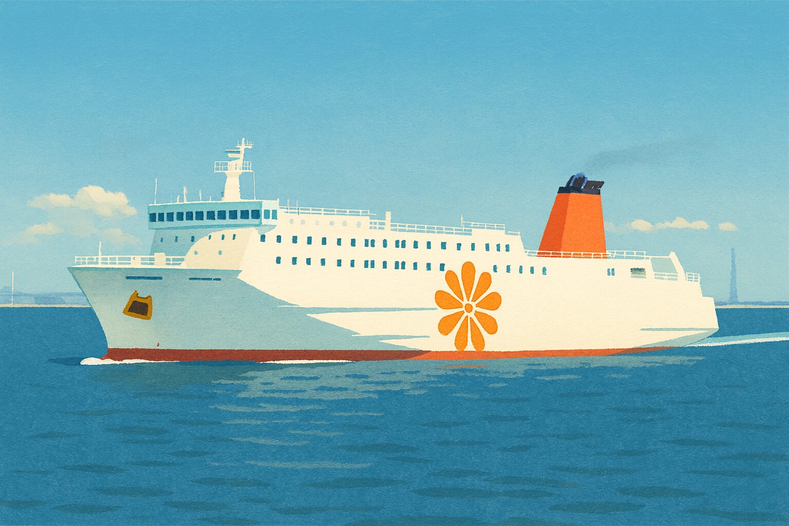 フェリーのイメージ画