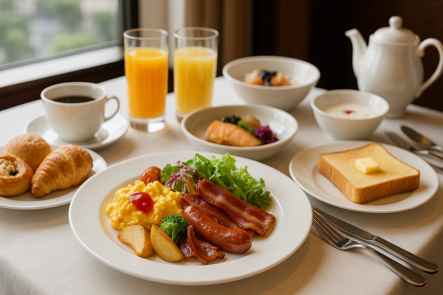 ホテル朝食イメージ画