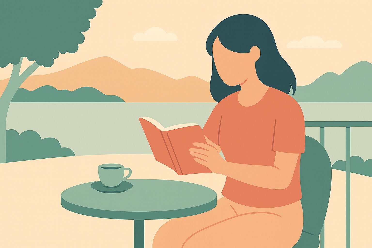 孤独を自分時間のイメージ画